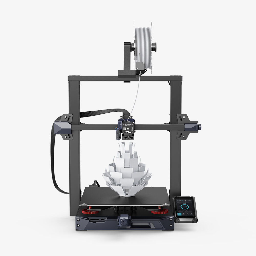 Creality 3D® Ender-3 S1 Plus 3D Printer 300*300*300mm Larger Build Volume with Full-metal Dual-gear Direct Extruder/CR Touch